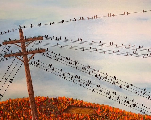 Taking a Break — oil painting by Stephen Bruno